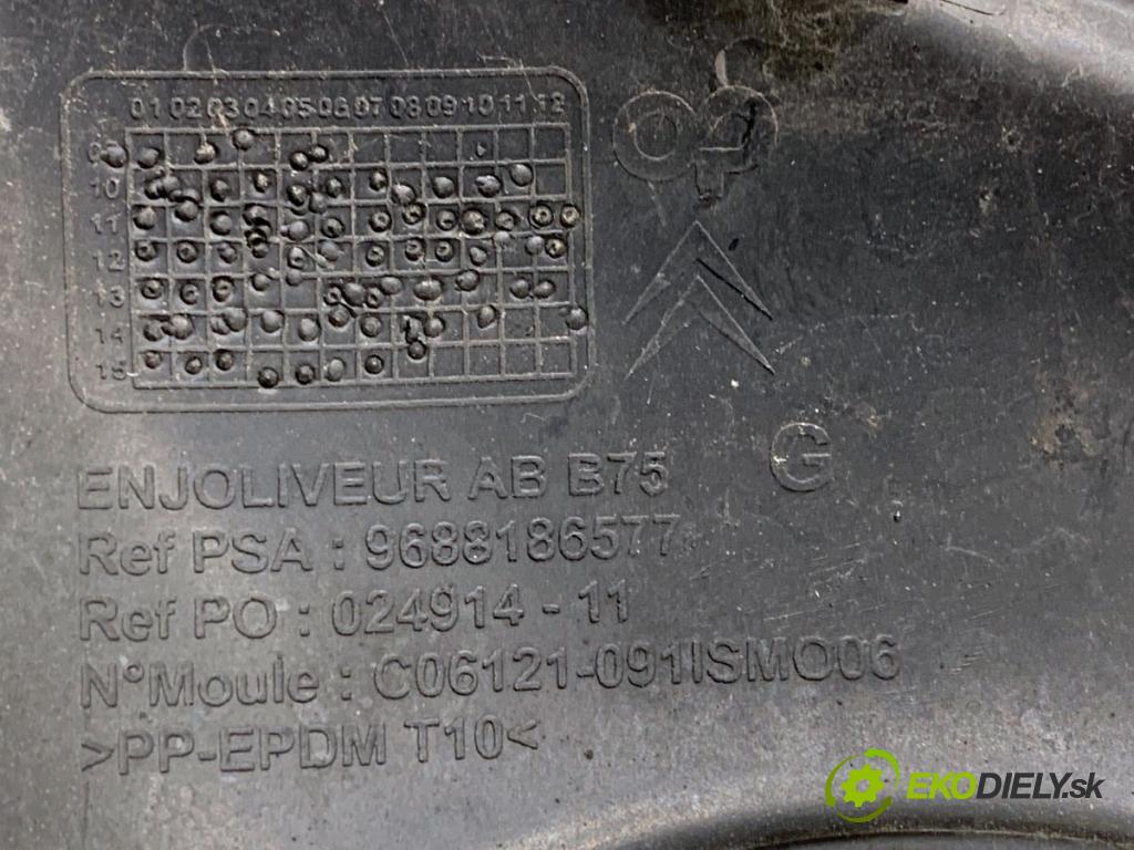 CITROEN DS4 liftback 2011 120 kW 2.0 HDi 165 1997 Mriežky halogénu, hmlovky ľavá strana 9688186577