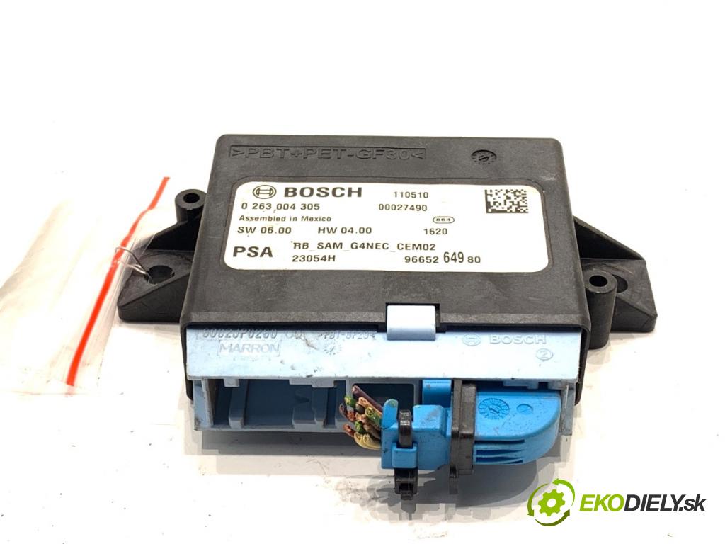 CITROEN DS4 liftback 2011 120 kW 2.0 HDi 165 1997 Modul PDC 0263004305 (Riadiaca jednotka ostatné)