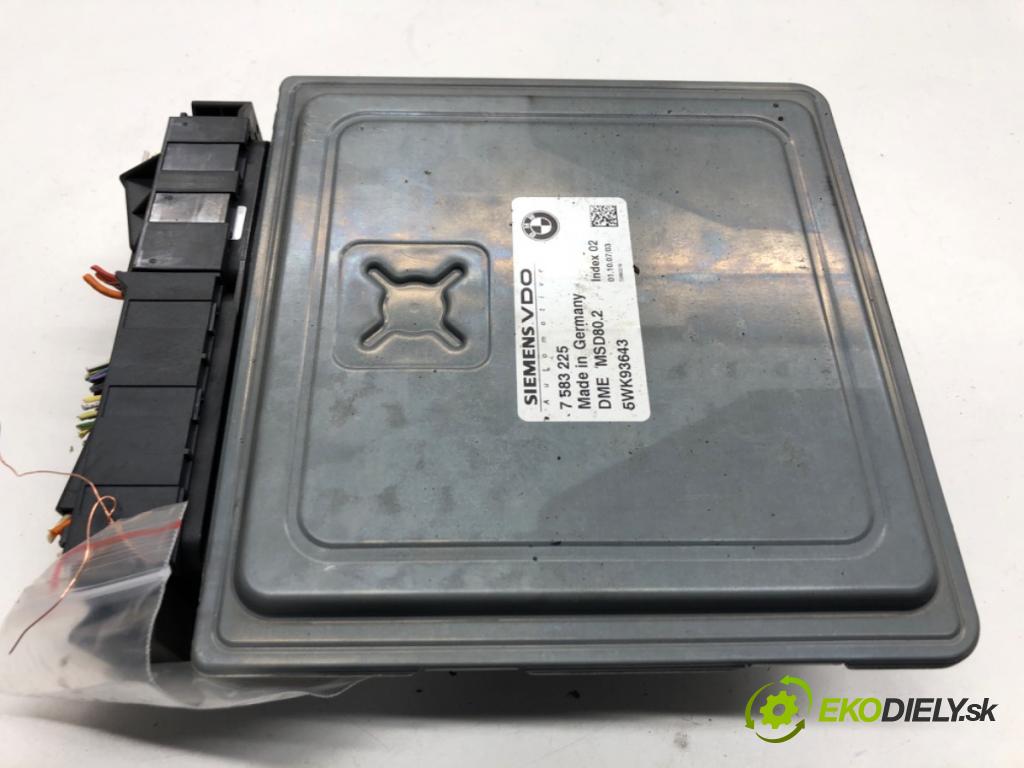 BMW E87 liftback 2007 90 kW 116 i 1599 řídící jednotka motora 7583225 (Řídicí jednotka)