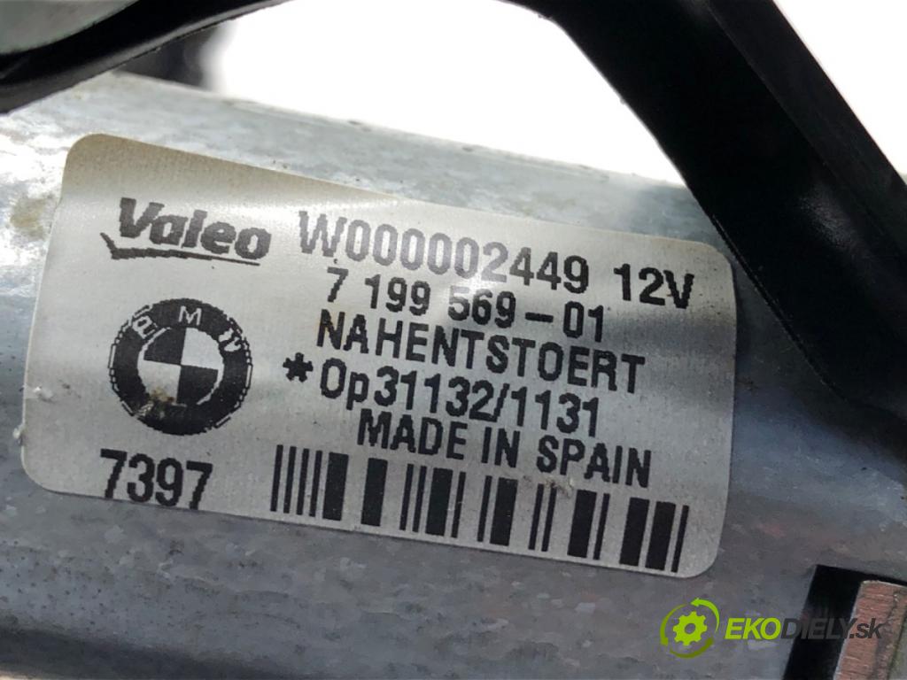 BMW E87 liftback 2007 90 kW 116 i 1599 motor stěračů zadní část 7199569