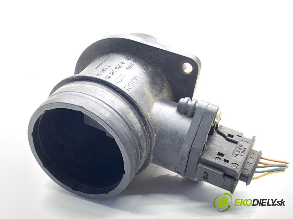 BMW E87 liftback 2007 90 kW 116 i 1599 váha vzduchu 7566986 (Snímač hmotnosti vzduchu)