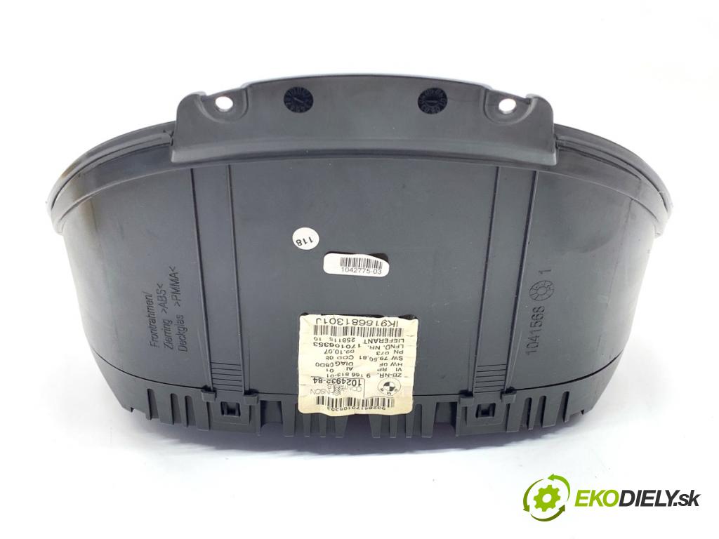 BMW E87 liftback 2007 90 kW 116 i 1599 prístrojovka 9166813 (Přístrojová deska)