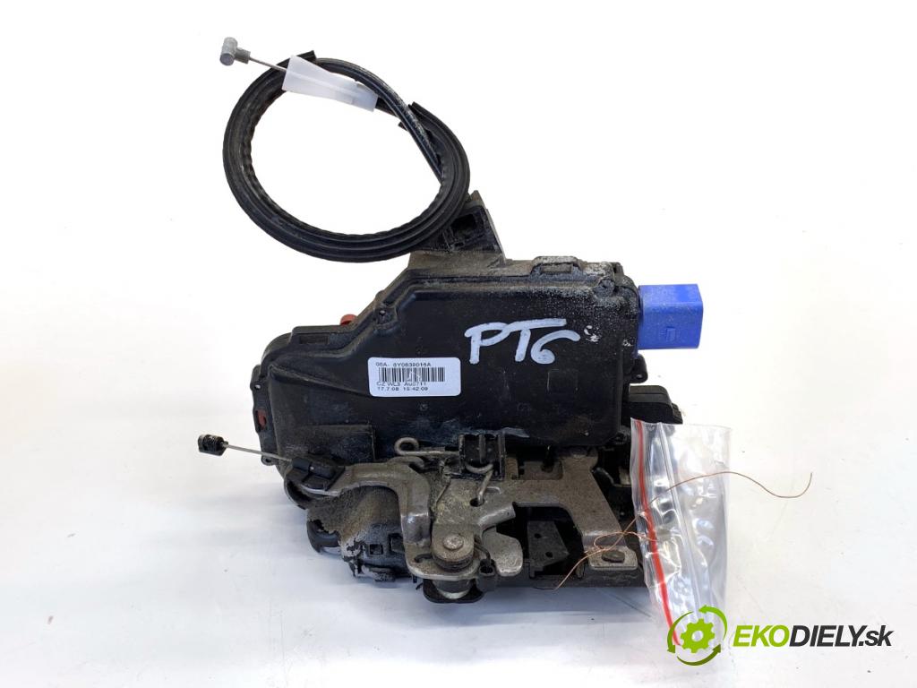 SKODA FABIA II liftback 2008 63 kW 1.4 1390 zámok Dvere pravy zad 6Y0839016A