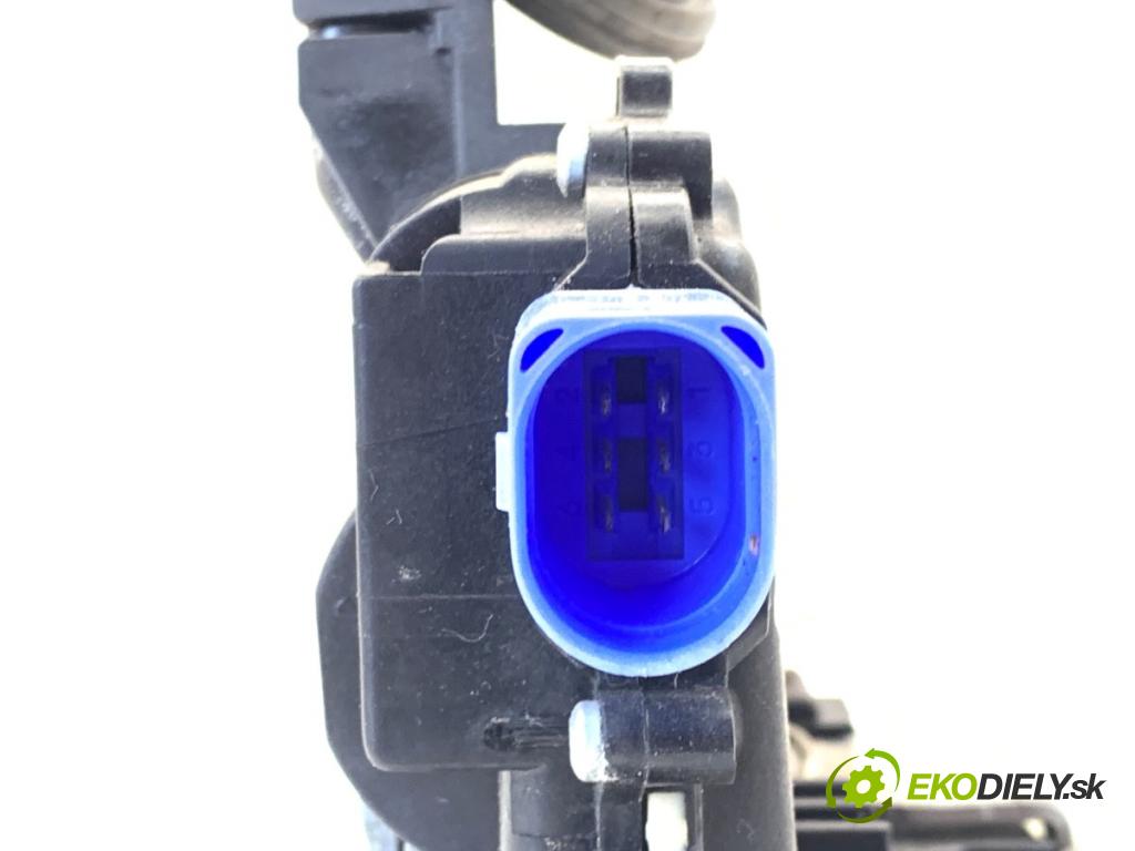 SKODA FABIA II liftback 2008 63 kW 1.4 1390 zámok Dvere ľavy zad 6Y0839015A