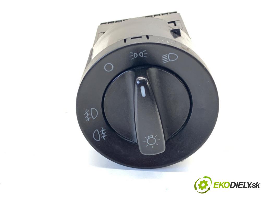 SKODA FABIA II liftback 2008 63 kW 1.4 1390 spínač světel 1U0941531D