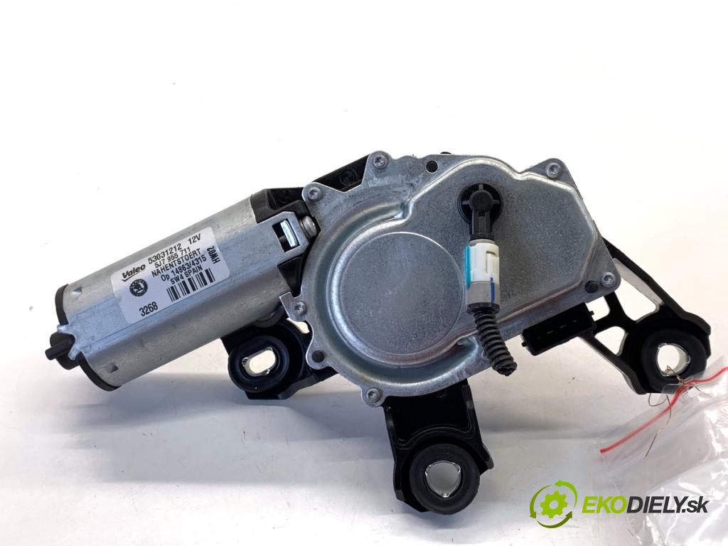 SKODA FABIA II liftback 2008 63 kW 1.4 1390 motor stěračů zadní část 5J7955711