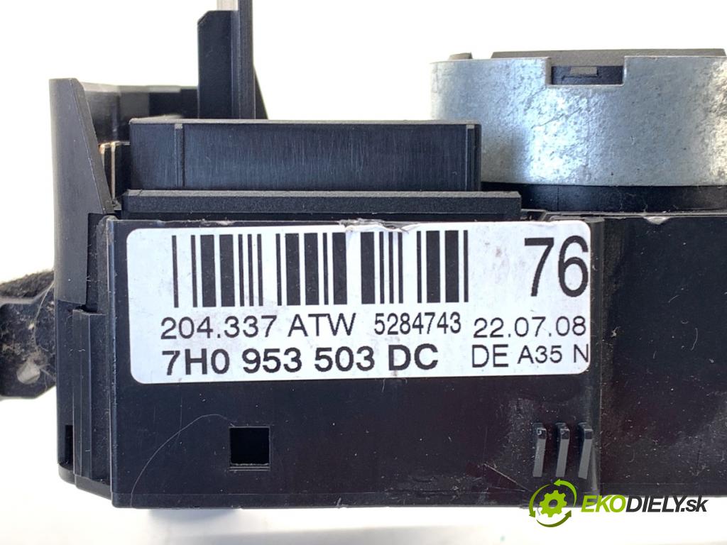 SKODA FABIA II liftback 2008 63 kW 1.4 1390 přepínač kombinovaný 7H0953503DC (Páčky pod volantem)