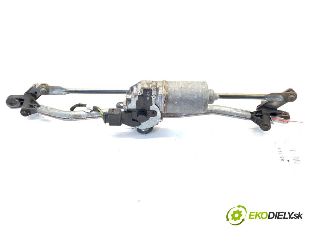 SKODA FABIA II liftback 2008 63 kW 1.4 1390 Mechanizmus stieračov predný 5J1955113A (Motorček stieračov predný)