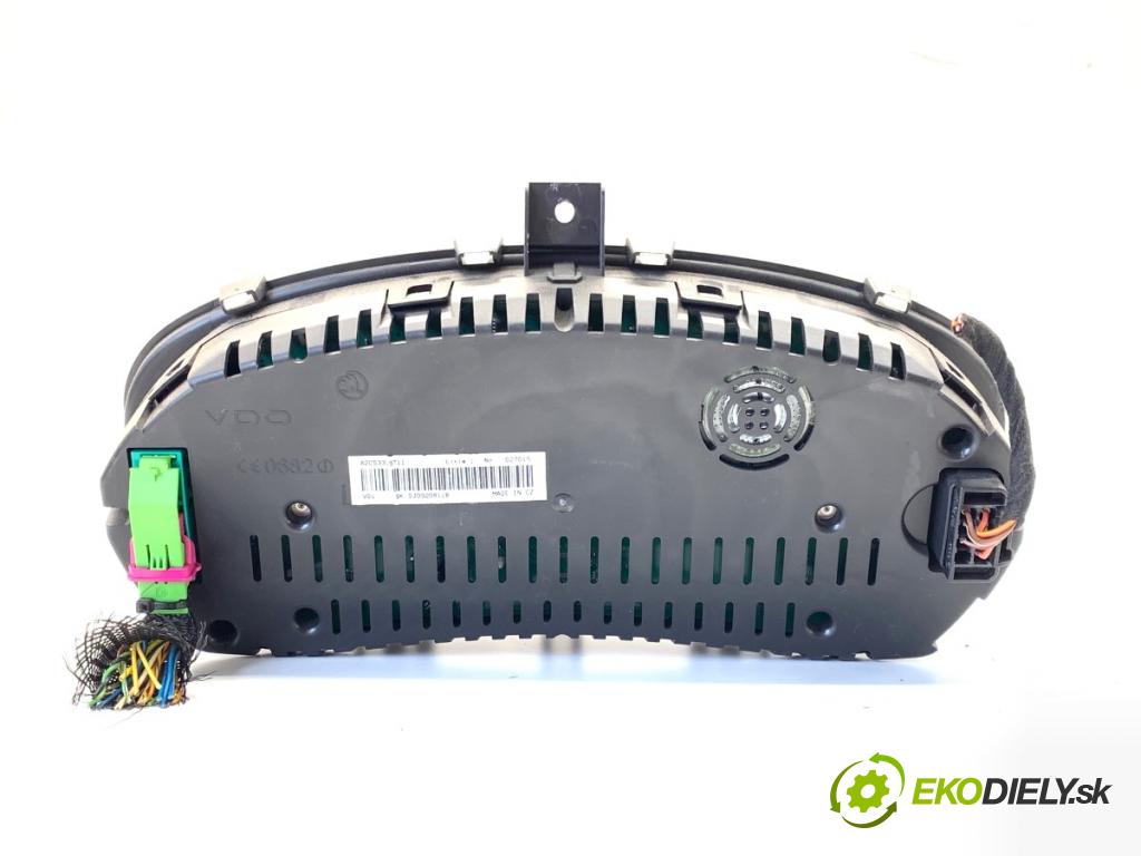 SKODA FABIA II liftback 2008 63 kW 1.4 1390 Prístrojovka 5J0920811B (Prístrojová doska)