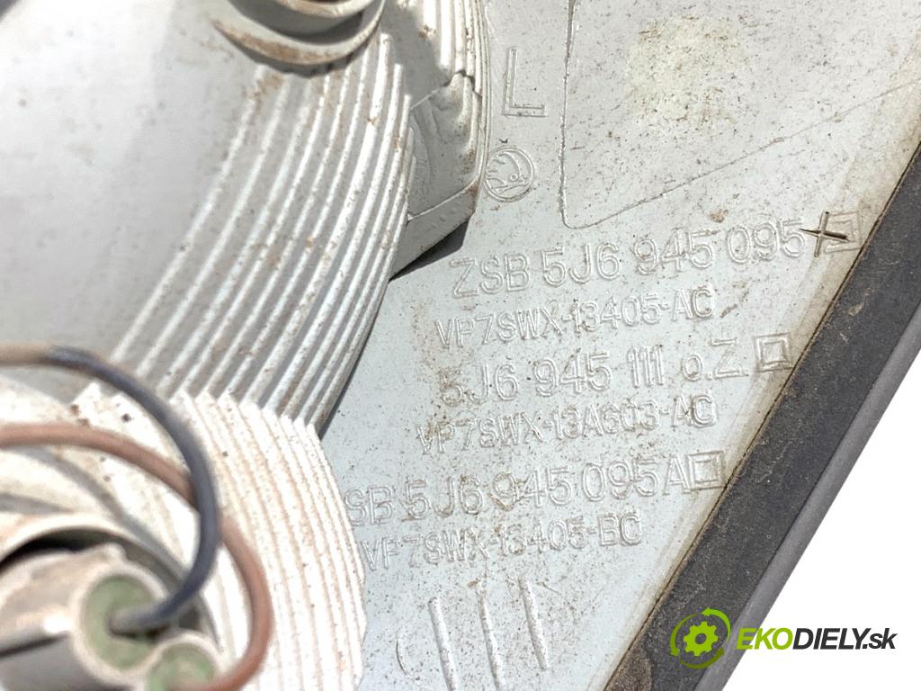 SKODA FABIA II liftback 2008 63 kW 1.4 1390 Svetlo ľavy zad 5J6945095
