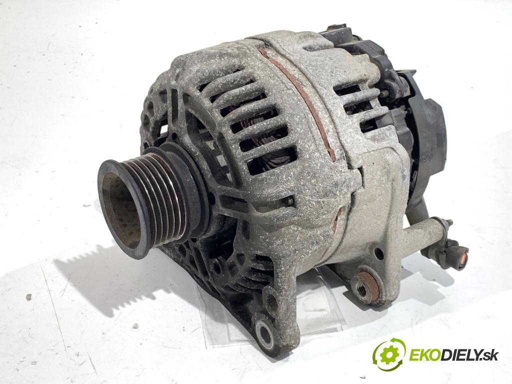 SKODA FABIA II liftback 2008 63 kW 1.4 1390 Alternátor 037903025M (Alternátor)