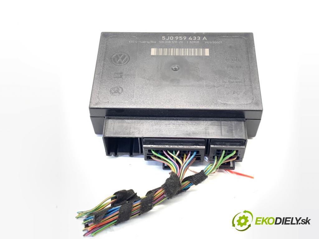 SKODA FABIA II liftback 2008 63 kW 1.4 1390 Modul komfortu 5J0959433A (Modul komfortu)