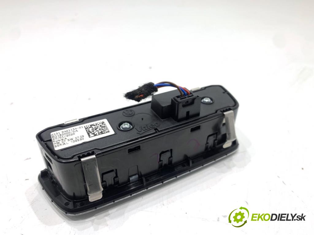 BMW G05 SUV 2020 195 kW xDrive 30 d 2993 Prepínač nastavenia svetiel 9461134 (Prepínacie páčky pod volantom)