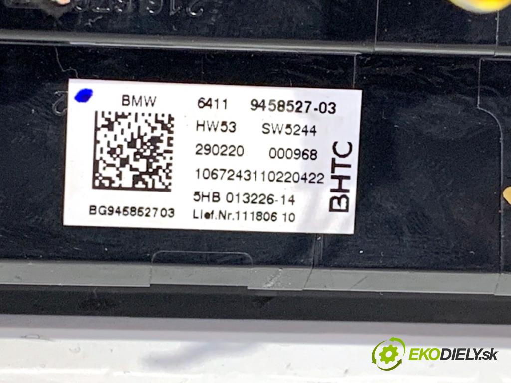 BMW G05 SUV 2020 195 kW xDrive 30 d 2993 Panel ovládania kúrenia 9458527 (Prepínacie páčky pod volantom)