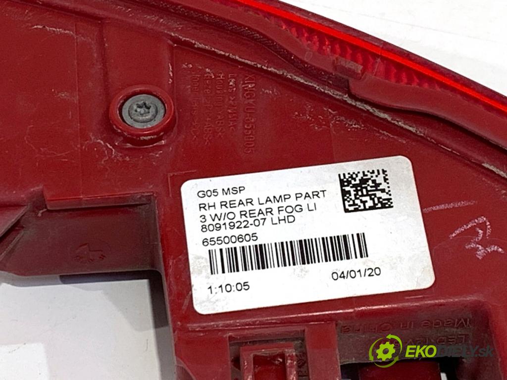 BMW G05 SUV 2020 195 kW xDrive 30 d 2993 světlo nárazníka pravý zadní část 8091922