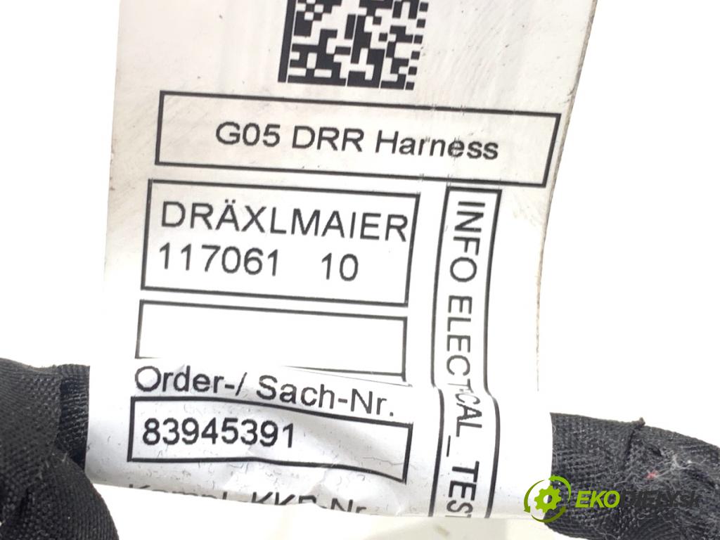 BMW G05 SUV 2020 195 kW xDrive 30 d 2993 Káblovačka Dvere zad pravy 8779817