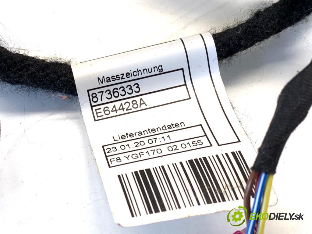 BMW G05 SUV 2020 195 kW xDrive 30 d 2993 káblovačka ZADNÍ dveře přední část pravý 8736333