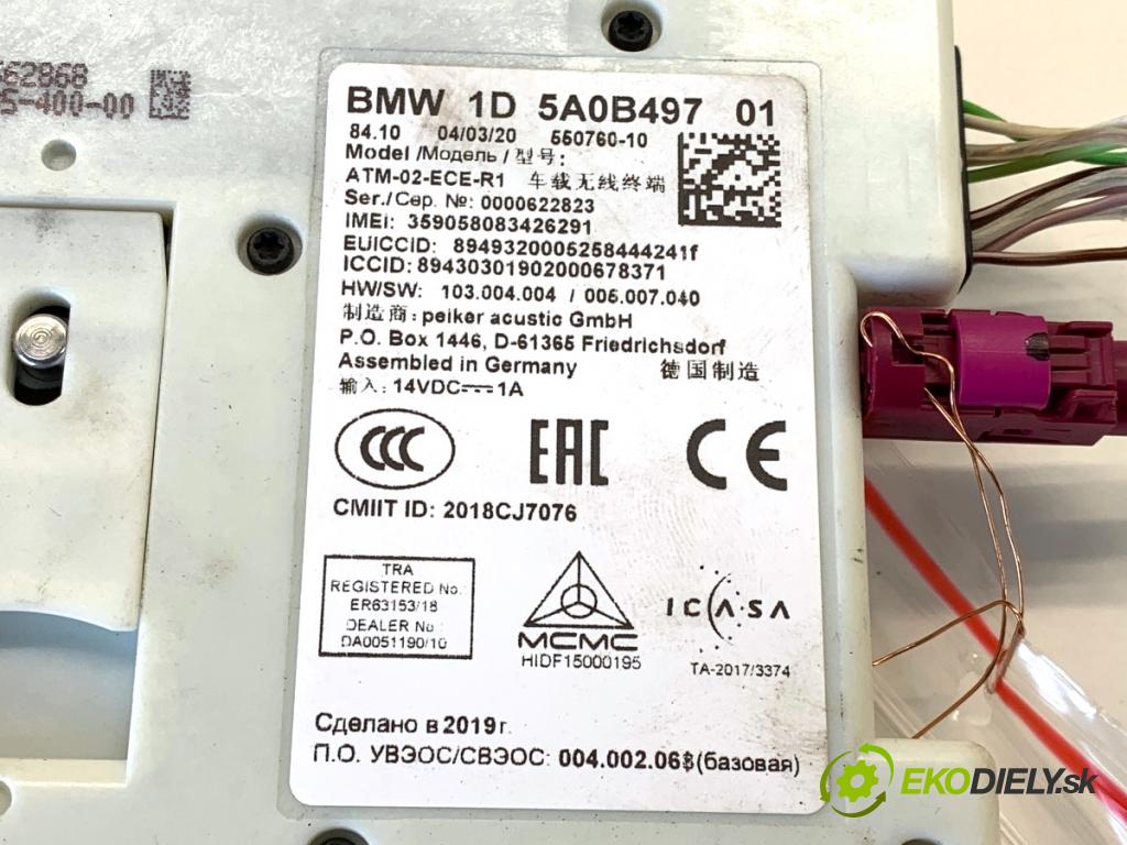 BMW G05 SUV 2020 195 kW xDrive 30 d 2993 modul TELEMATIC 5A0B497