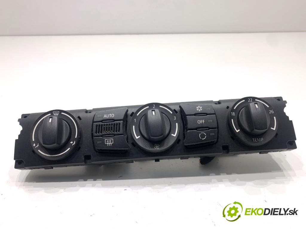 BMW E61 Kombi 2006 120 kW 520 d 1995 Panel ovládaní topení 9122396 (Páčky pod volantem)