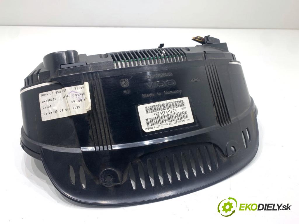 BMW E61 Kombi 2006 120 kW 520 d 1995 prístrojovka 9135253 (Přístrojová deska)