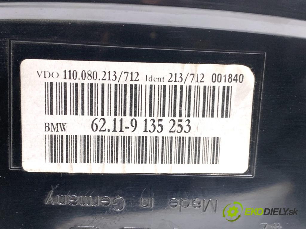 BMW E61 Kombi 2006 120 kW 520 d 1995 prístrojovka 9135253 (Přístrojová deska)