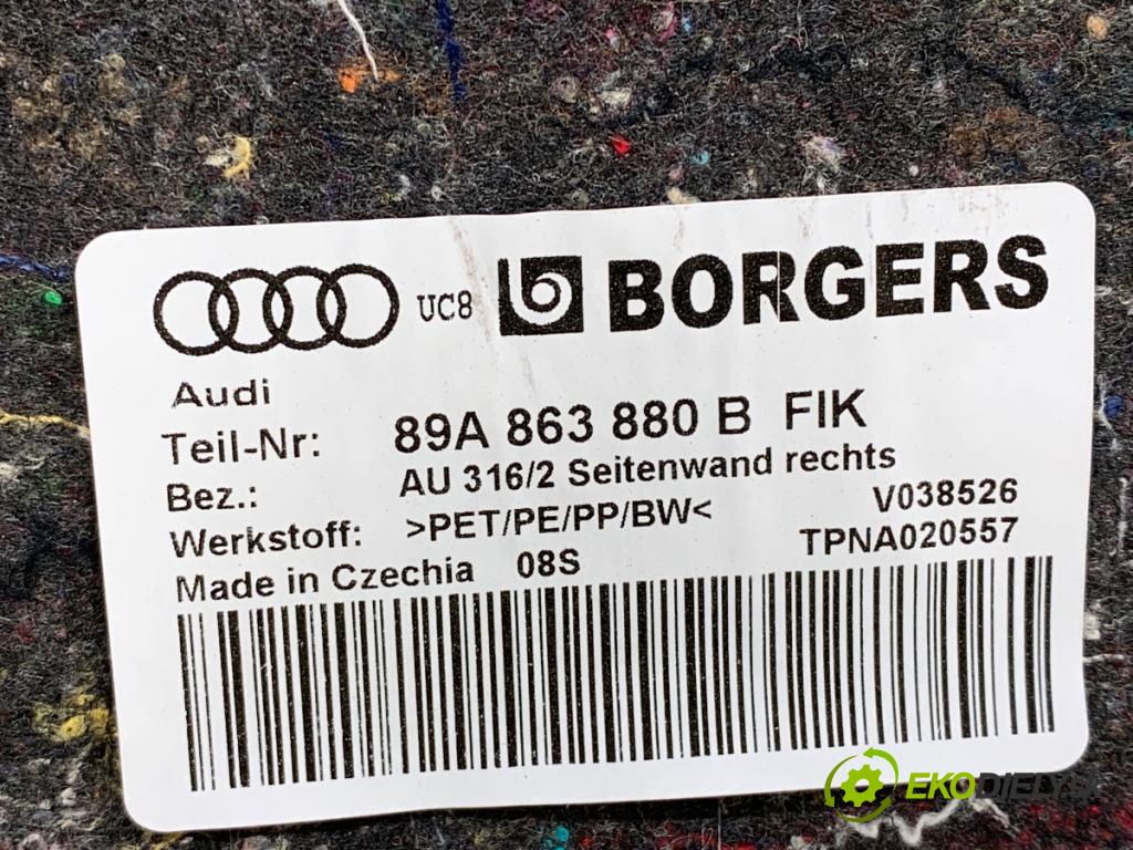 AUDI Q4 SUV 2023 150 kW 40 e-tron  čalúnenie kufra pravy 89A863880B