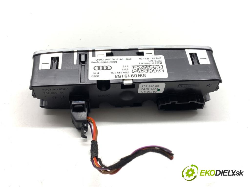 AUDI Q4 SUV 2023 150 kW 40 e-tron  Panel ovládania kúrenia klimatizácie zad 8W0919158