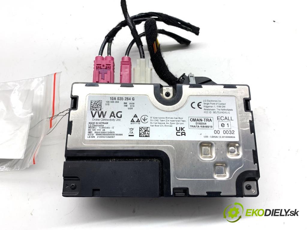 AUDI Q4 SUV 2023 150 kW 40 e-tron  modul řídící jednotka ONLINE 10A035284G