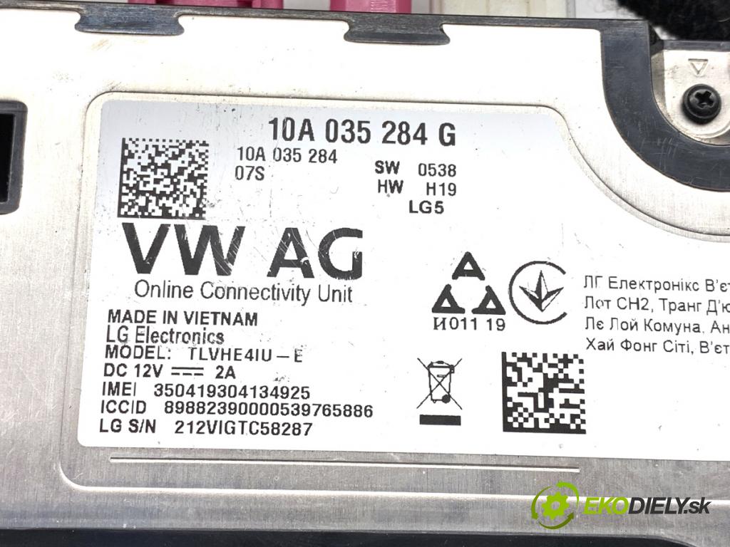 AUDI Q4 SUV 2023 150 kW 40 e-tron  Modul Riadiaca jednotka ONLINE: 10A035284G