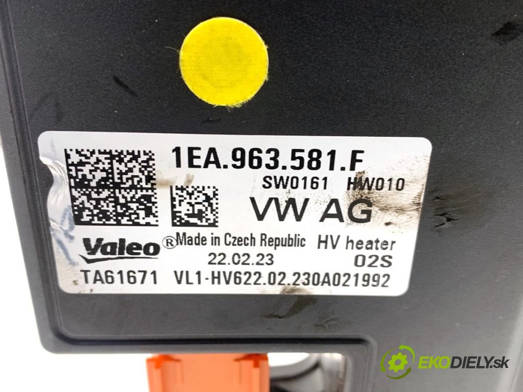 AUDI Q4 SUV 2023 150 kW 40 e-tron  topné těleso radiátor topení elektrická 1EA963581F (Radiátor topení)