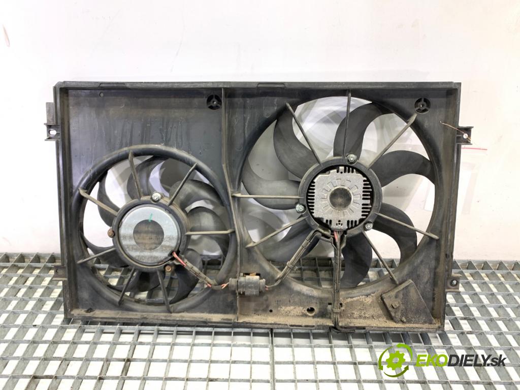 VW GOLF V liftback 2004 55 kW 1.4 16V 1390 ventilátor chladiče 1K0121207T (Ventilátor)