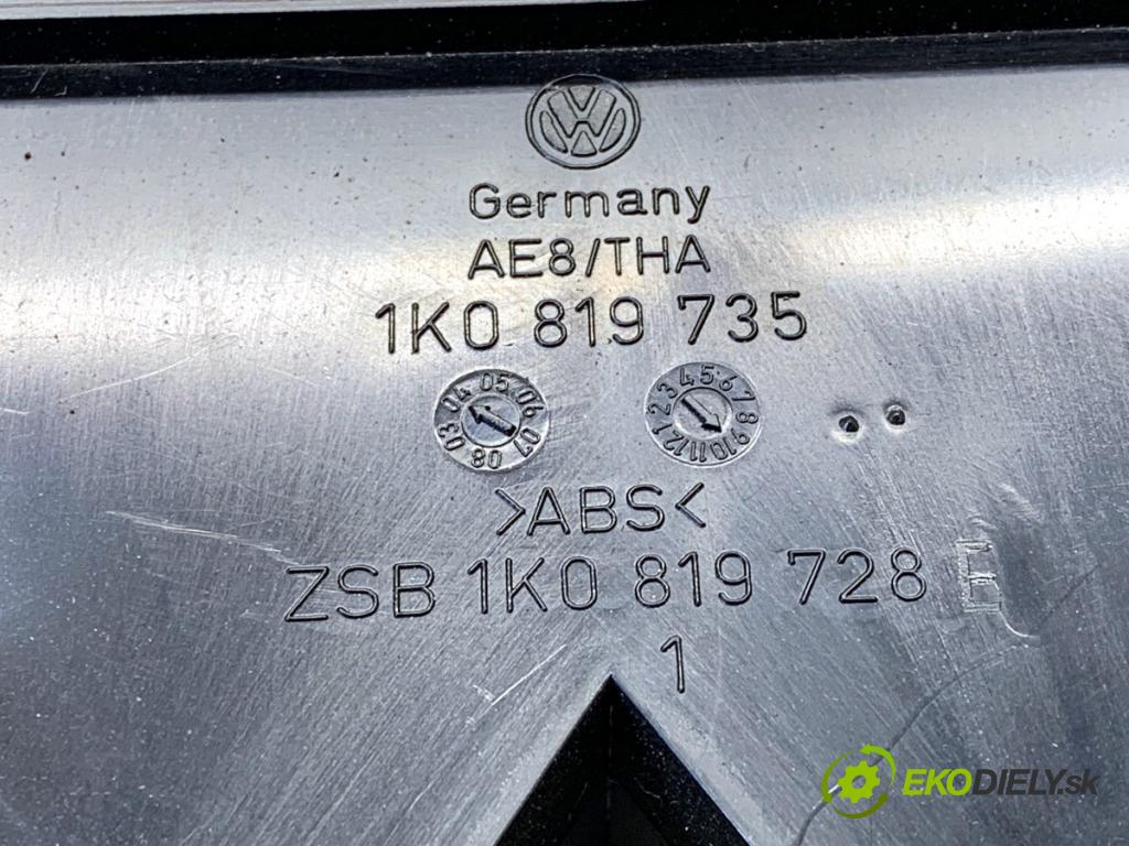 VW GOLF V liftback 2004 55 kW 1.4 16V 1390 mří topení přední část 1K0819735