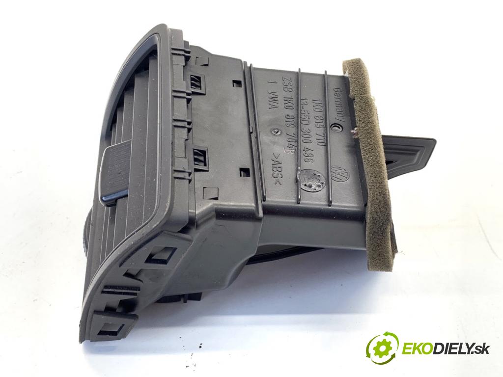 VW GOLF V liftback 2004 55 kW 1.4 16V 1390 Mriežky kúrenia pravy predný 1K0819710