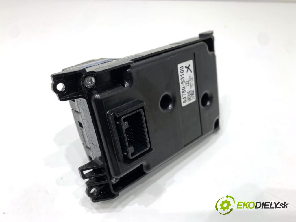 LEXUS IS sedan 2015 180 kW 200t (ASE30) 1998 Panel ovládania navigácie radia 84780-53100