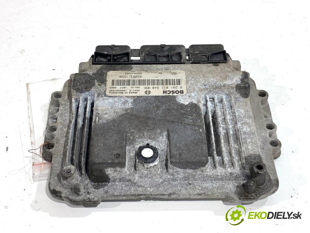 OPEL MOVANO A Autobus 2005 84 kW 2.5 DTI (JD) 2463 řídící jednotka motora 0281011940 (Řídicí jednotka)