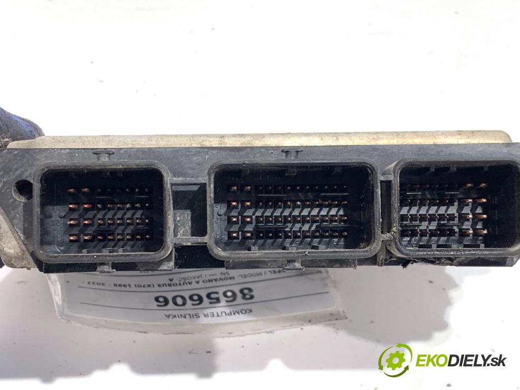 OPEL MOVANO A Autobus 2005 84 kW 2.5 DTI (JD) 2463 řídící jednotka motora 0281011940 (Řídicí jednotka)