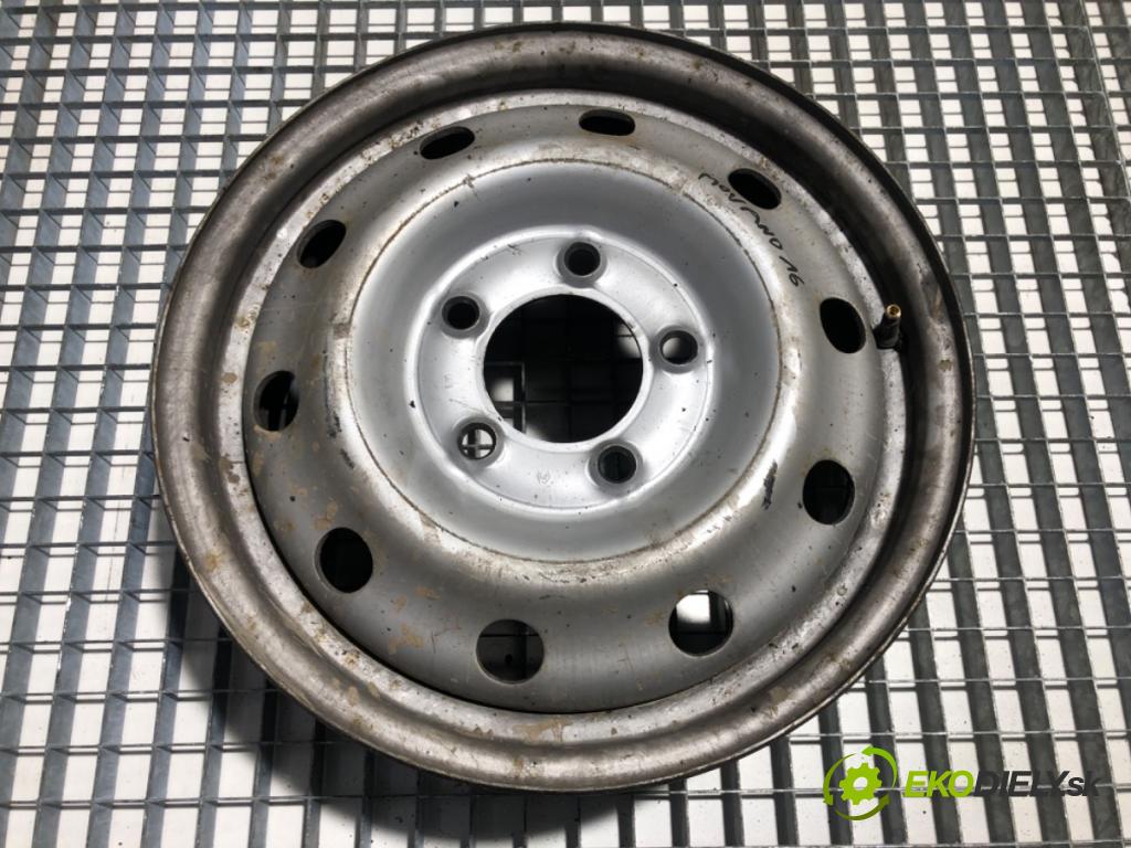 OPEL MOVANO A Autobus 2005 84 kW 2.5 DTI (JD) 2463 disk (OCEL 16  (Plechový disk)