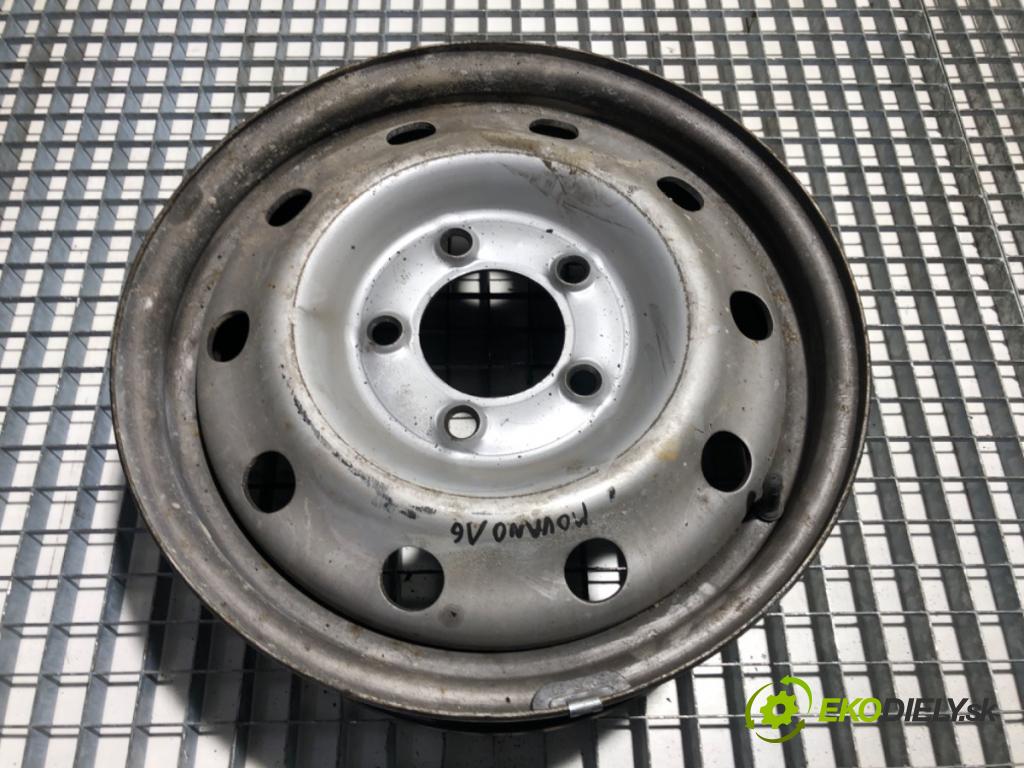 OPEL MOVANO A Autobus 2005 84 kW 2.5 DTI (JD) 2463 disk (OCEL 16  (Plechový disk)