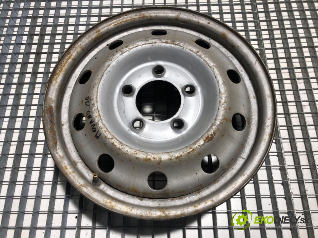 OPEL MOVANO A Autobus 2005 84 kW 2.5 DTI (JD) 2463 disk (OCEL 16  (Plechový disk)