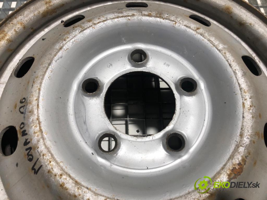 OPEL MOVANO A Autobus 2005 84 kW 2.5 DTI (JD) 2463 disk plechový 16  (Plechový disk)