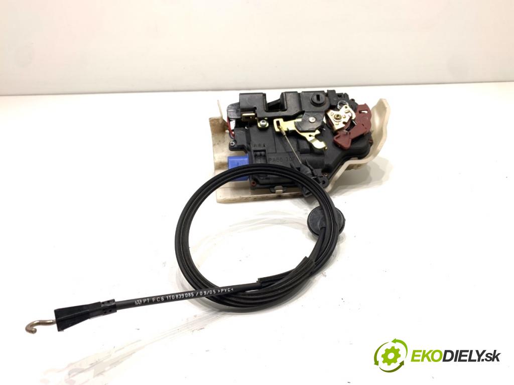 VW TOURAN nadwozie wielkoprzestrzenne (MPV) 2005 66 kW 1.9 TDI 1896 zámok Dvere ľavy zad