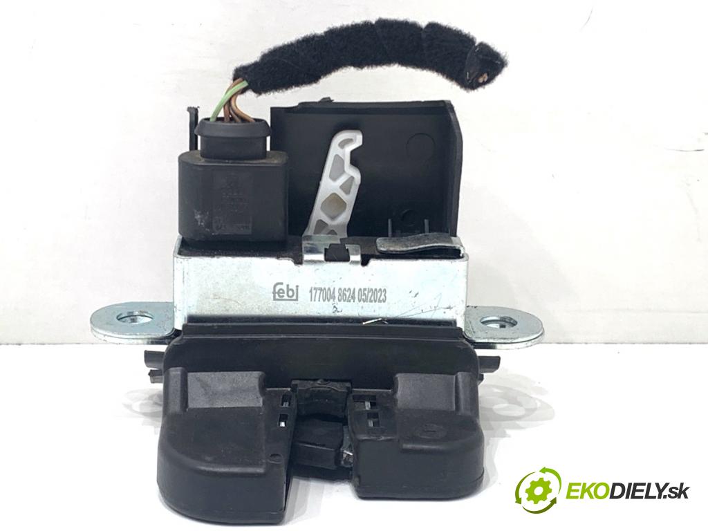 VW TOURAN nadwozie wielkoprzestrzenne (MPV) 2005 66 kW 1.9 TDI 1896 zámok dveří zadní část 