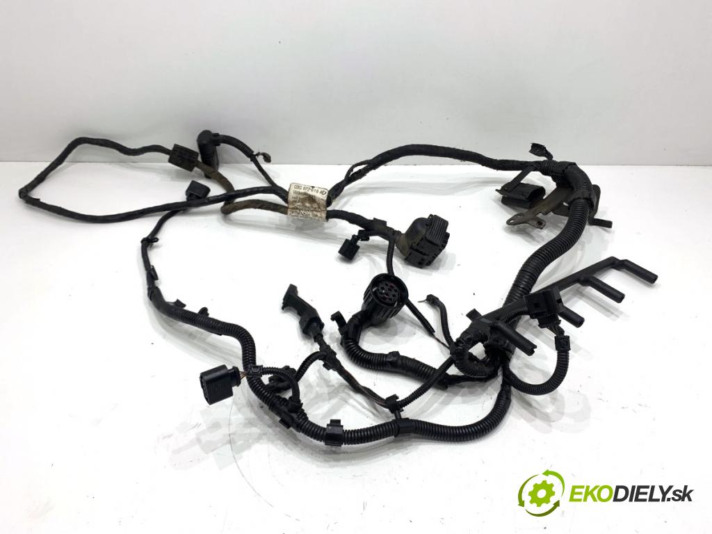 VW TOURAN nadwozie wielkoprzestrzenne (MPV) 2005 66 kW 1.9 TDI 1896 Káblovačka Motor 03G972619AD