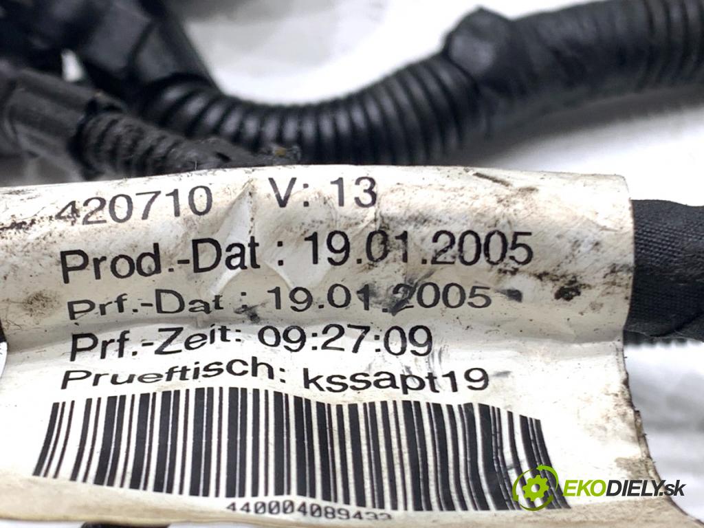 VW TOURAN nadwozie wielkoprzestrzenne (MPV) 2005 66 kW 1.9 TDI 1896 káblovačka motora 03G972619AD