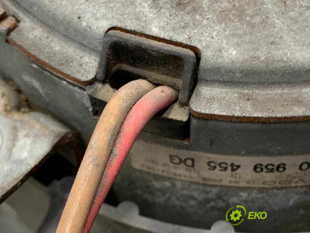 VW TOURAN nadwozie wielkoprzestrzenne (MPV) 2005 66 kW 1.9 TDI 1896 ventilátor klimatizace 1K0959455DG (Ventilátor chladiče klimatizace)