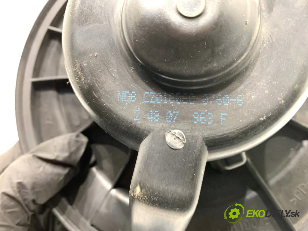 VW TOURAN nadwozie wielkoprzestrzenne (MPV) 2005 66 kW 1.9 TDI 1896 ventilátor kúrenia 1K1819015A