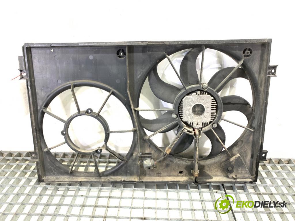 VW TOURAN nadwozie wielkoprzestrzenne (MPV) 2005 66 kW 1.9 TDI 1896 ventilátor chladiče 1K0121207T (Ventilátor)
