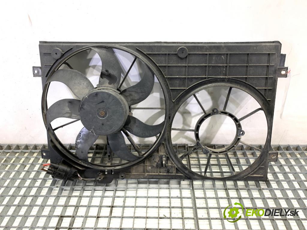 VW TOURAN nadwozie wielkoprzestrzenne (MPV) 2005 66 kW 1.9 TDI 1896 Ventilátor chladiča 1K0121207T (Ventilátor)