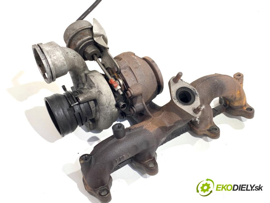 VW TOURAN nadwozie wielkoprzestrzenne (MPV) 2005 66 kW 1.9 TDI 1896 Turbodúchadlo,turbo 038253014G (Turbodúchadlo (kompletné))