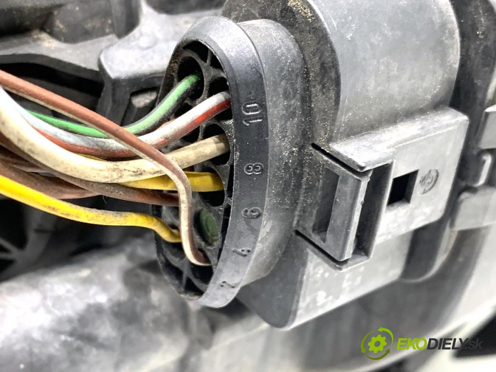 VW TOURAN nadwozie wielkoprzestrzenne (MPV) 2005 66 kW 1.9 TDI 1896 Svetlomet pravy predný 2K0941006B